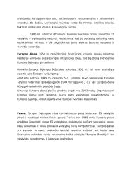 Europos Sąjungos (ES) istorija bei svarbiausios sutartys 8 puslapis