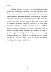 Europos Sąjungos (ES) konkurencingumo politika 14 puslapis