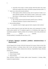 Europos Sąjungos (ES) socialinė poltika 6 puslapis