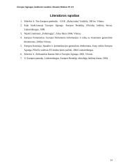 Europos Sąjungos institucinė sandara 14 puslapis