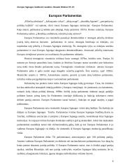 Europos Sąjungos institucinė sandara 4 puslapis