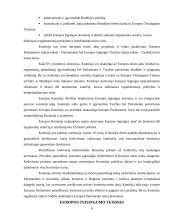 Europos sąjungos pagrindinės institucijos ir jų veikla 6 puslapis