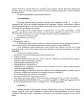 Europos sąjungos sprendimus priimančios institucijos ir jų paskirtis 4 puslapis