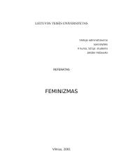 Feminizmas