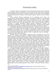 Feminizmo sąvoka 7 puslapis