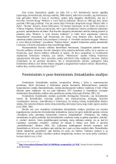 Feminizmo sąvoka 8 puslapis