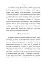 Filosofiniai romano herojaus pamąstymai (iš F. Dostojevskio romano "Užrašai iš mirusiųjų namų") 2 puslapis