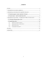 Finansinio planavimo samprata ir reikšmė įmonės veiklai 2 puslapis