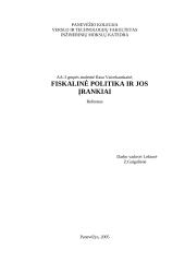 Fiskalinė politika ir jos įrankiai