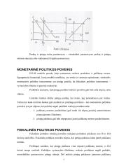 Fiskalinės bei monetarinės politikos derinys 7 puslapis