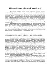 Fizinis pajėgumas vaikystėje ir paauglystėje