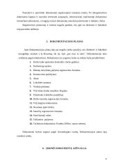 Funkcionuojantys dokumentai ir jų apžvalga įmonėje "X" 5 puslapis