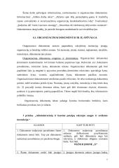 Funkcionuojantys dokumentai ir jų apžvalga įmonėje "X" 6 puslapis