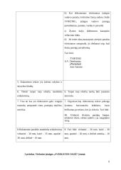 Funkcionuojantys dokumentai ir jų apžvalga įmonėje "X" 8 puslapis