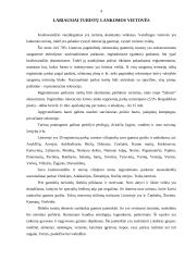 Gamtos įtaka turizmo vystymuisi Lietuvoje 4 puslapis