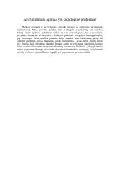 Gyventojų gausėjimas ir ekologinė krizė 6 puslapis