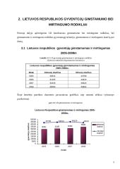 Gyventojų gimstamumas ir mirtingumas 2005-2008 4 puslapis