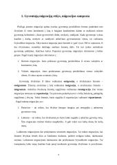 Gyventojų migracijos. Priežastys bei įtaka gyventojų skaičiui, demografinei ir socialinei gyventojų struktūrai. 4 puslapis