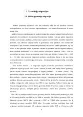 Gyventojų migracijos. Priežastys bei įtaka gyventojų skaičiui, demografinei ir socialinei gyventojų struktūrai. 6 puslapis
