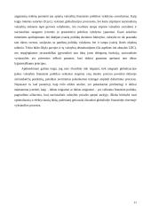 Globalizacijos proceso įtakos finansinei valstybės politikai apžvalga 11 puslapis