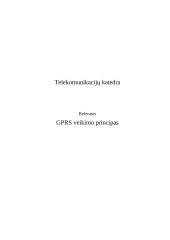 GPRS veikimo principas