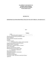 Homoseksualizmas: prigimtis, realijos ir lietuviškoji "tolerancija"