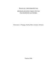 I. Kantas "Praktinio proto kritika"