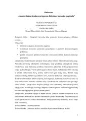 Įmonės (šakos) konkurencingumo didinimas inovacijų pagrindu