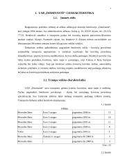 Įmonės charakteristika: UAB "Dominantė"