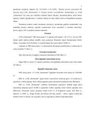 Įmonės charakteristika: UAB "Dominantė" 8 puslapis