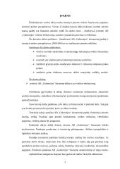 AB "Gubernija" finansinės būklės analizė 2 puslapis