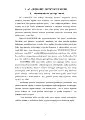 AB "Gubernija" finansinės būklės analizė 3 puslapis