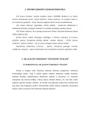 Įmonės finansinė analizė: AB "Kauno tiekimas" 4 puslapis