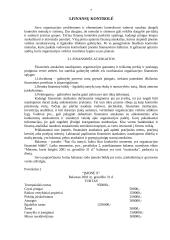 Įmonės kontrolės procesų valdymas 6 puslapis