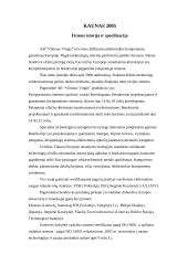 Įmonės produktų analizė: AB "Vilniaus Vingis" 2 puslapis