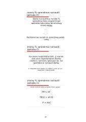 Įmonės pusiausvyra tobulos konkurencijos rinkoje 20 puslapis