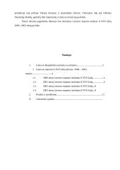 Importas iš NVS šalių nuo 2000 metų. Lietuvos importo iš NVS šalių kitimas  2000 – 2003 metais 3 puslapis
