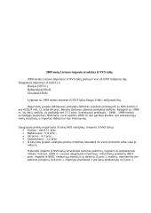 Importas iš NVS šalių nuo 2000 metų. Lietuvos importo iš NVS šalių kitimas  2000 – 2003 metais 4 puslapis