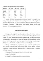 Infliacijos lygis, matavimo būdai, pasekmės, priežastys bei prevencija 13 puslapis