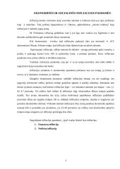 Infliacija ir infliacijos priežastys 3 puslapis