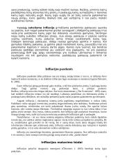 Infliacija. Infliacijos poveikis ekonomikai ir priemonės jai reguliuoti 5 puslapis