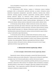 Informacijos bei informacinių sistemų svarba organizacijų valdyme 20 puslapis
