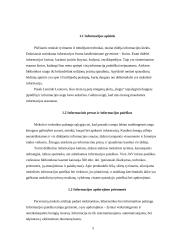 Informacijos bei informacinių sistemų svarba organizacijų valdyme 5 puslapis