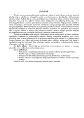 Informacijos svarba santykių plėtotei. Įmonės bei vartotojo informacijos integravimas 3 puslapis