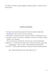 Informacinės visuomenės ir politikos komunikacijos tarpusavio įtaka 11 puslapis