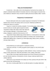 Investavimas ir investicijos 3 puslapis