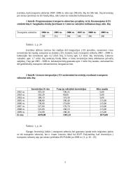 Investicijos sektoriuose 5 puslapis