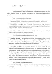 Investicijų finansavimo šaltiniai 4 puslapis