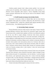 Investicinių fondų vystymasis, veikla Lietuvoje ir kitose šalyse 5 puslapis