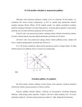IS-LM modelis: fiskalinė ir monetarinė politikos 3 puslapis